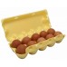 Упаковка для яиц желтая эконом  100 шт/ упак