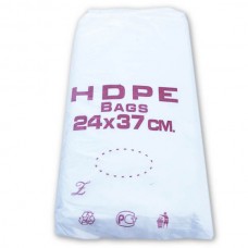 Фасовочные пакеты HDPE bags красн. 24*37,  10 уп/ мешок