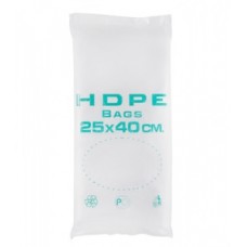 Фасовочные пакеты HDPE bags зелен 25*40,  10 уп/ мешок