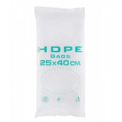 Фасовочные пакеты HDPE bags зелен 25*40,  10 уп/ мешок