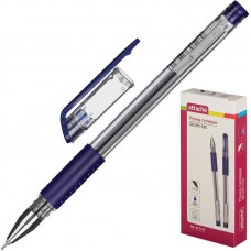 Ручка гелевая "Attache. Gelios-010" синий стержень, 0,5 мм 