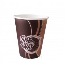 Стакан бумажный "Coffee take" "Лига"  250 мл, d 80, 1000 шт/ кор.